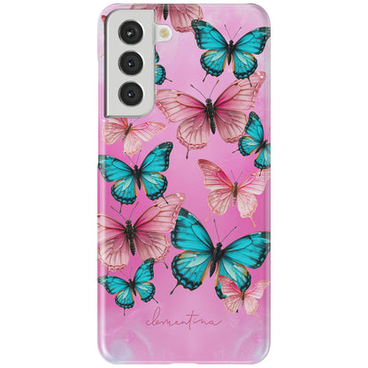 Y2K Butterflies Snap Case