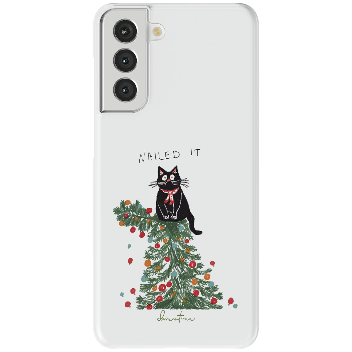 Cat Christmas Snap Case