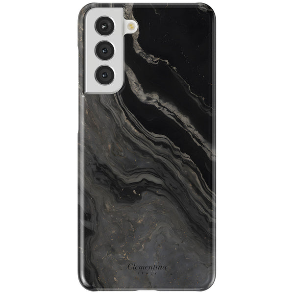 Black Marble Tough Case