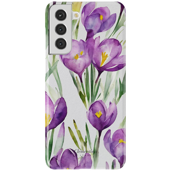 Crocus Snap Case