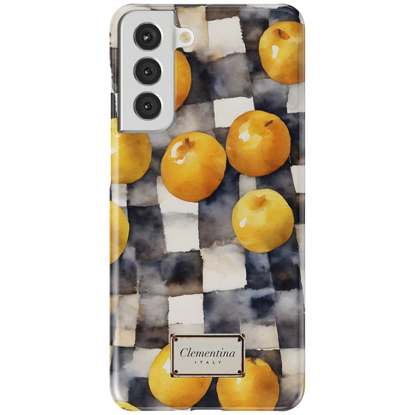 Gingham & Citrus Tough Case