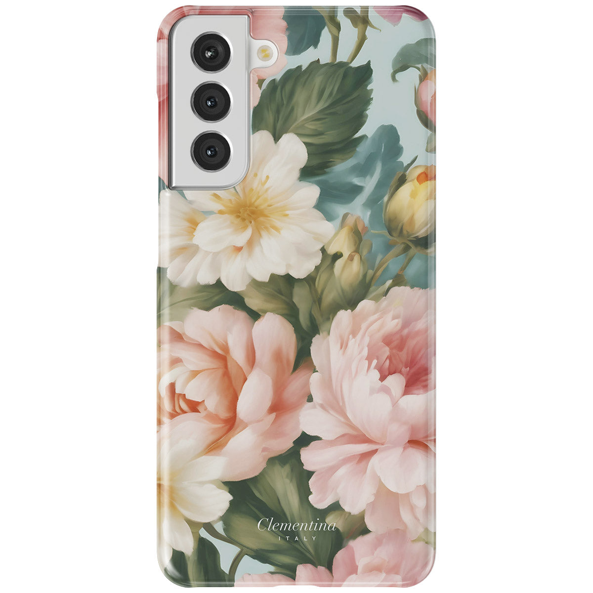 Peonies Snap Case