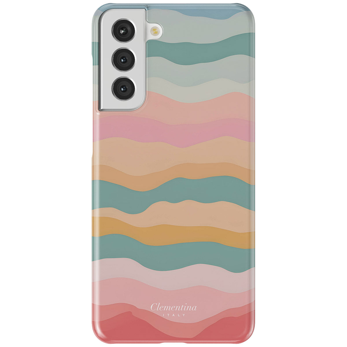 Rainbow Wave Snap Case