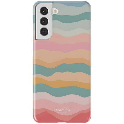 Rainbow Wave Tough Case