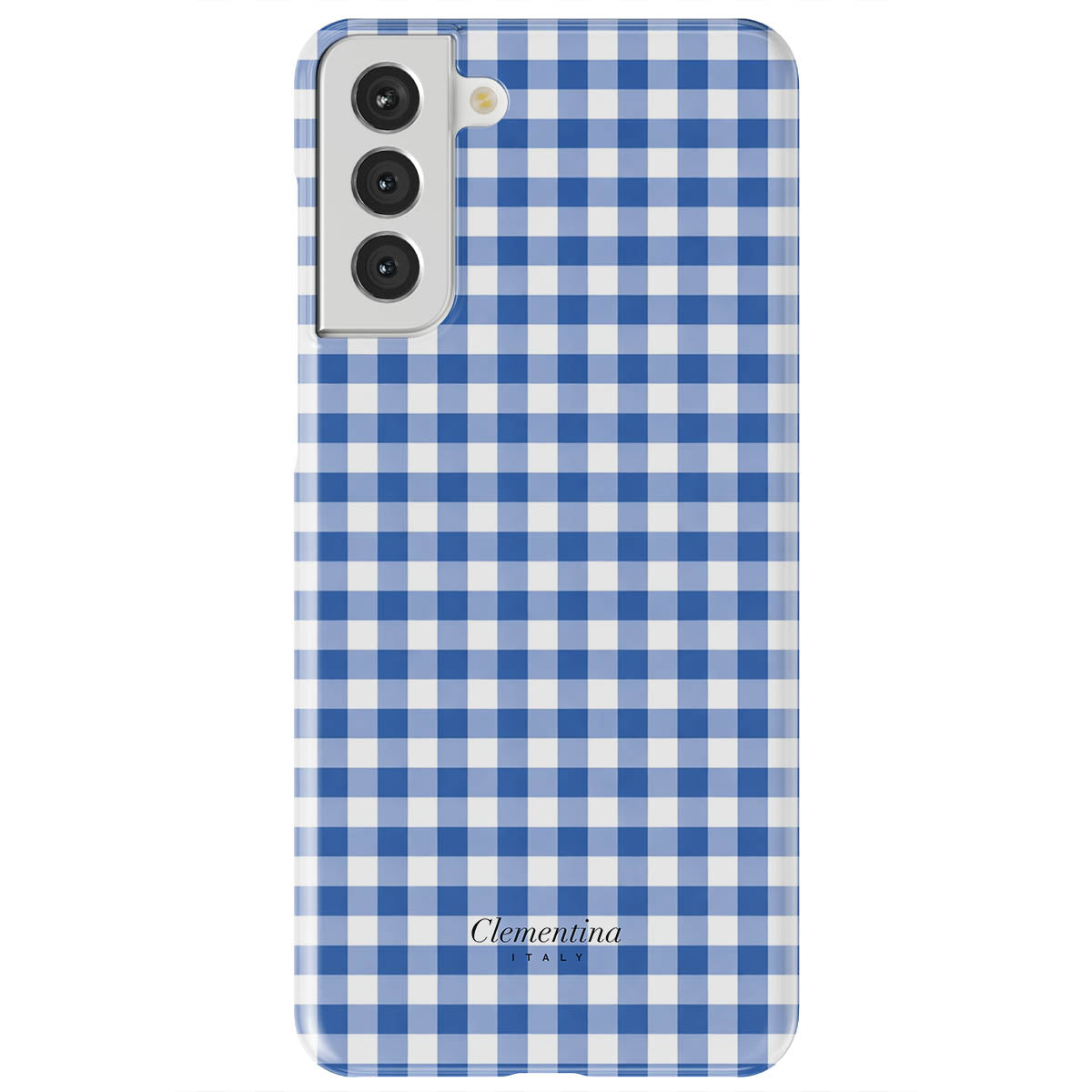 Blue Gingham Tough Case
