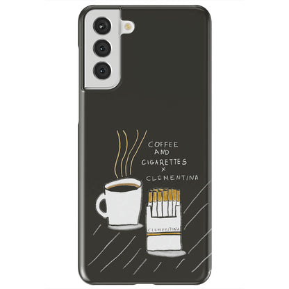 Coffee and Cigarettes Dark Tough Case