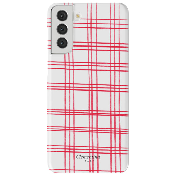 Crimson Cross Snap Case