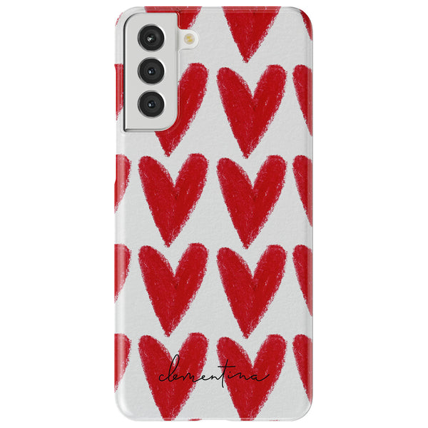 Hearts Snap Case