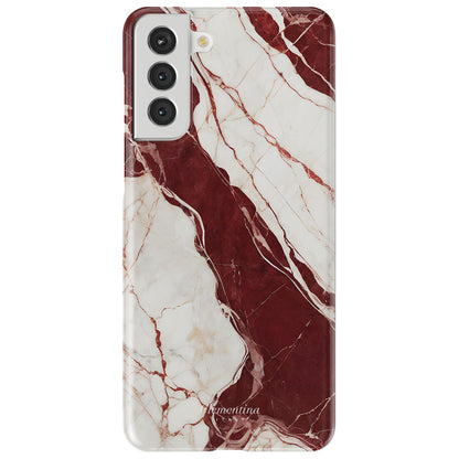 Burgundy Marble Tough Case