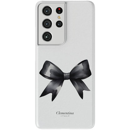 Black Bow Snap Case