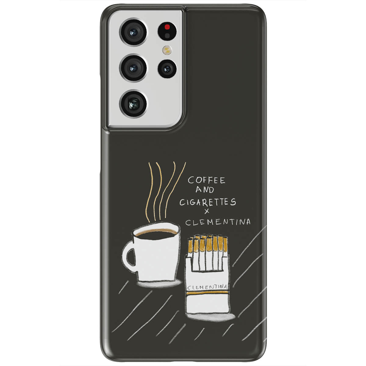 Coffee and Cigarettes Dark Tough Case