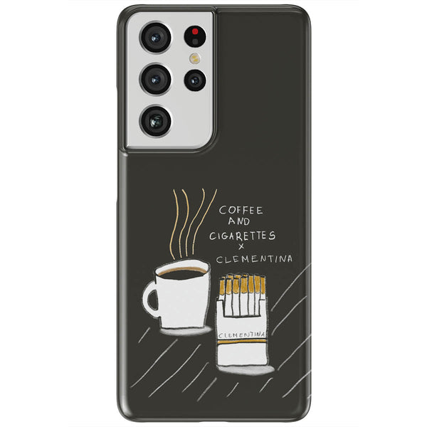 Coffee and Cigarettes Dark Tough Case