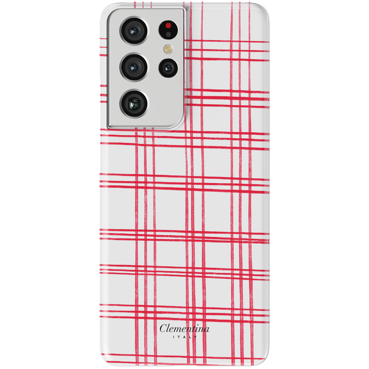 Crimson Cross Snap Case