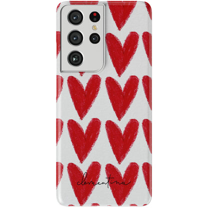 Hearts Snap Case