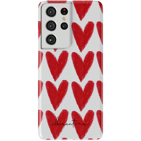 Hearts Snap Case