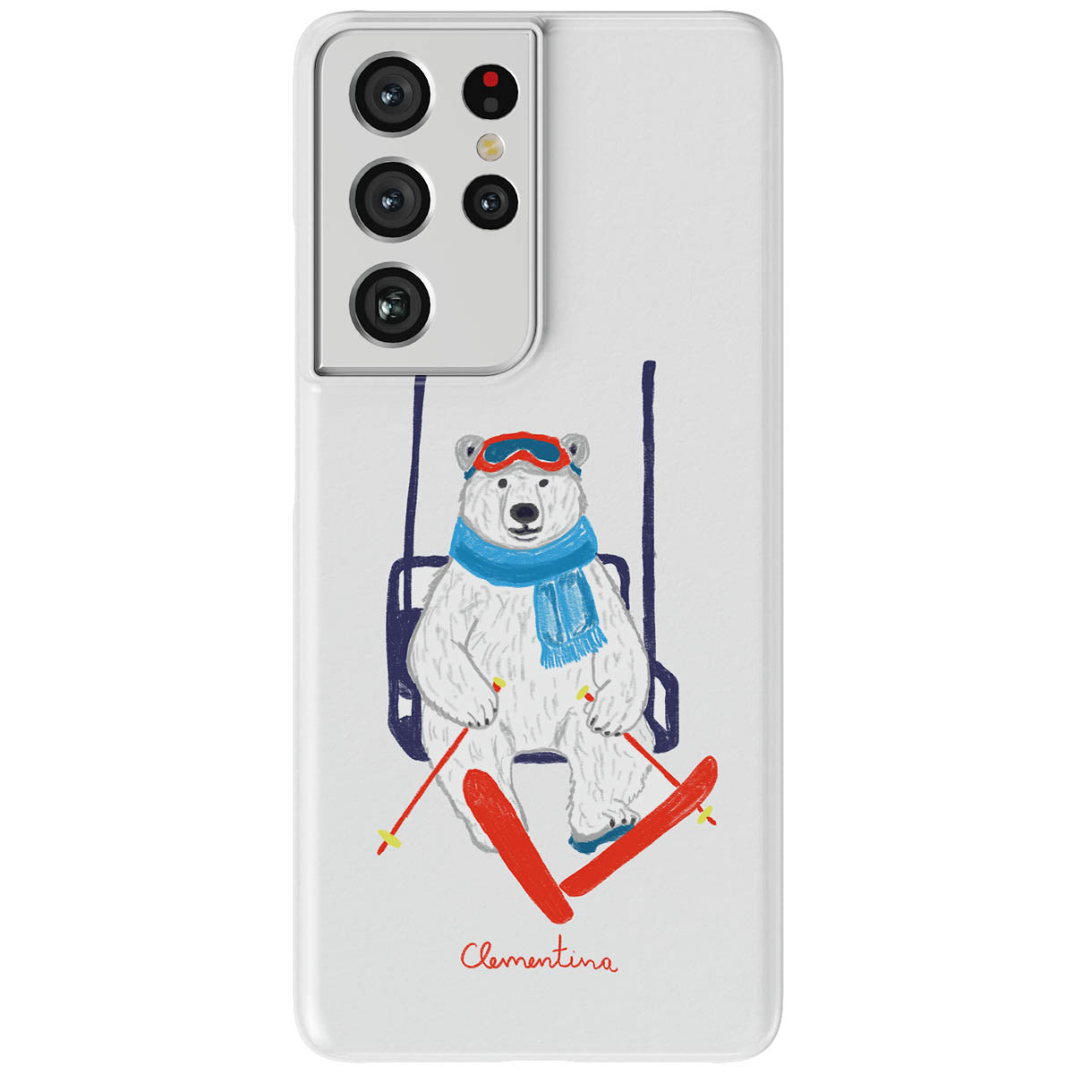 Ski Bear Tough Case
