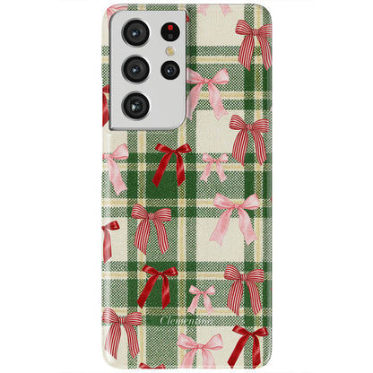 Tartan and Bows Tough Case