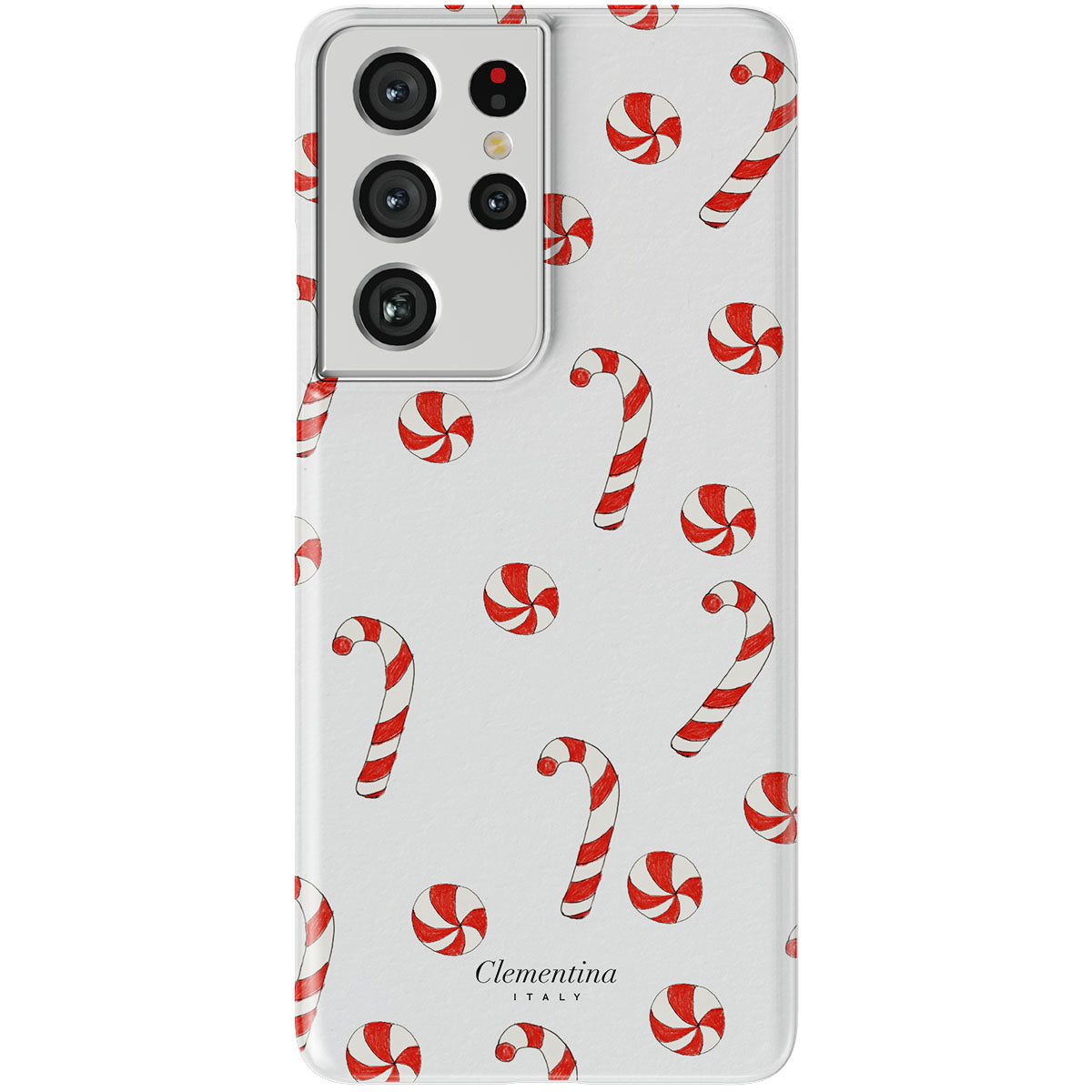 Candy Cane Snap Case