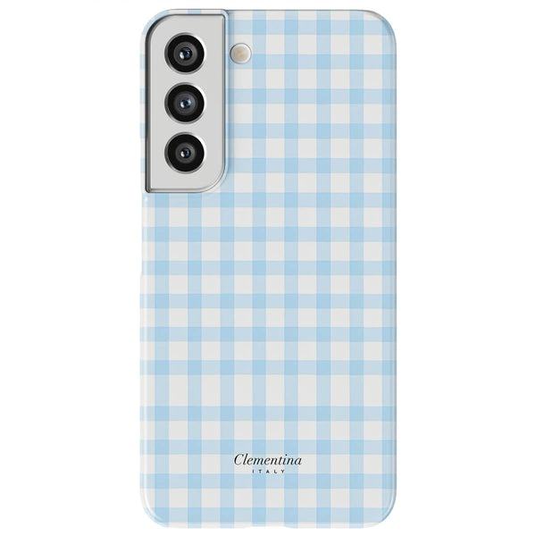 Baby Blue Gingham Tough Case