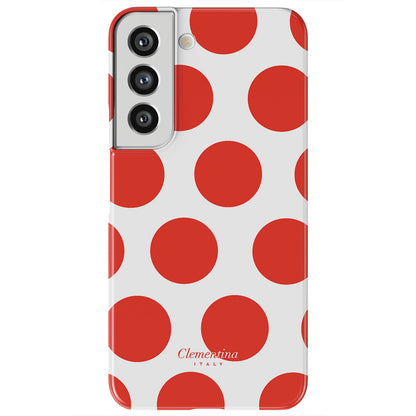 Red Polka Dots Tough Case