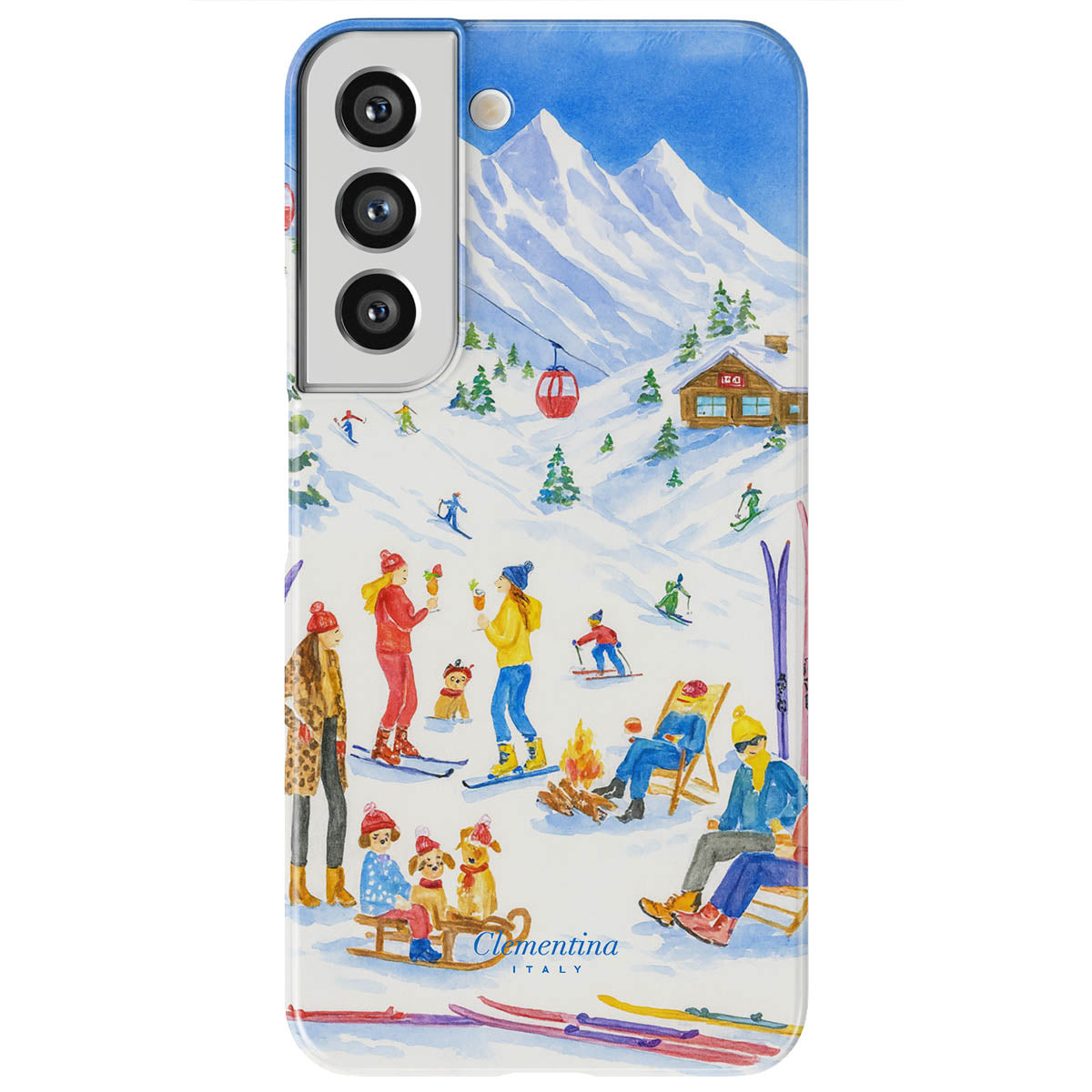 Ski Village Magnetic Tough Phone Case
