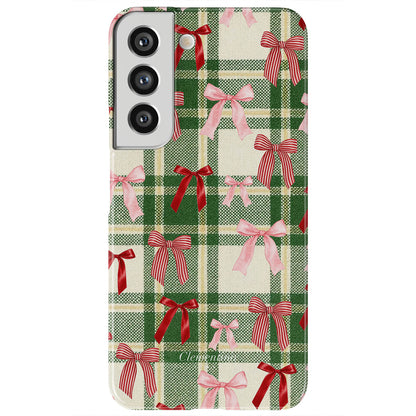 Tartan and Bows Magnetic Tough Phone Case