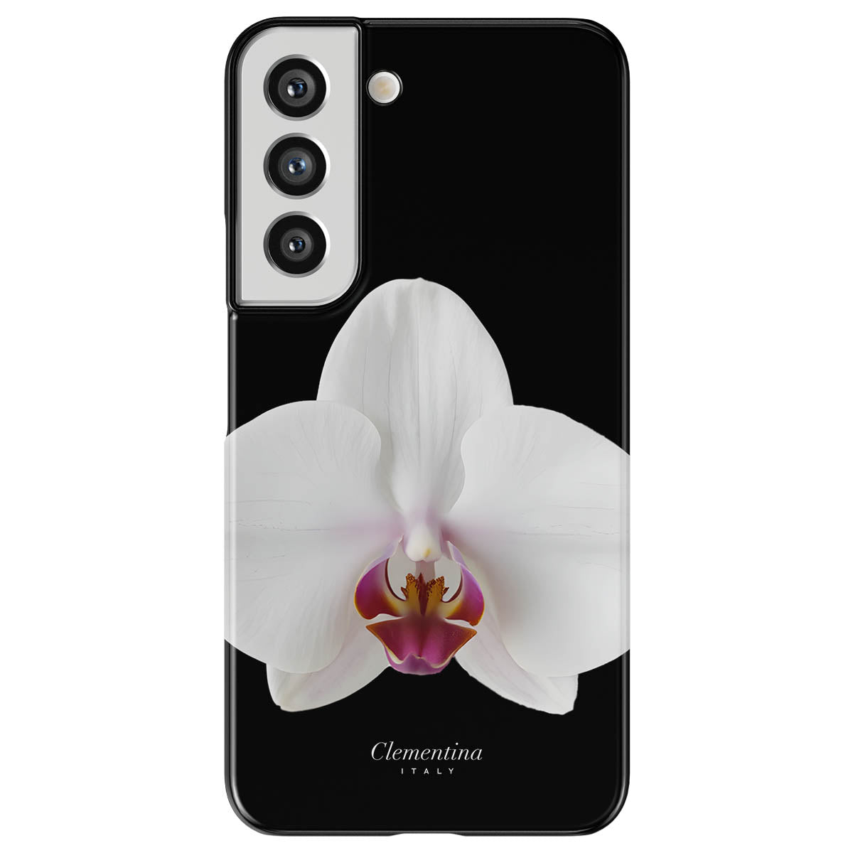 White Orchid Magnetic Tough Phone Case