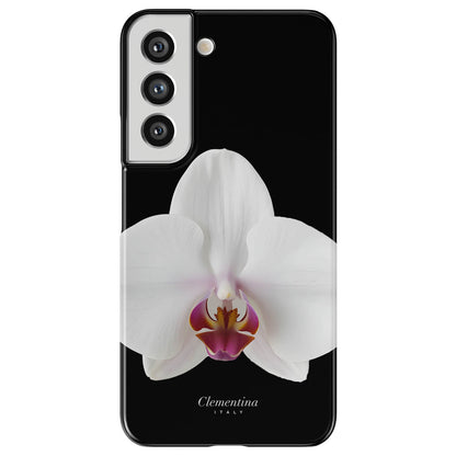 White Orchid Magnetic Tough Phone Case