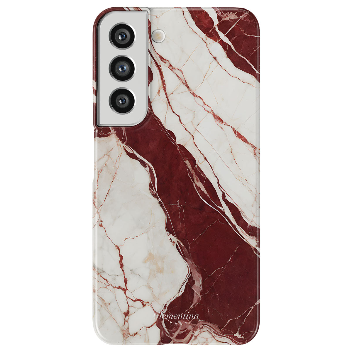 Burgundy Marble Magnetic Tough Phone Case