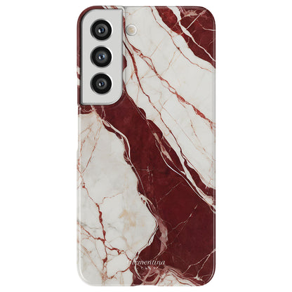 Burgundy Marble Magnetic Tough Phone Case