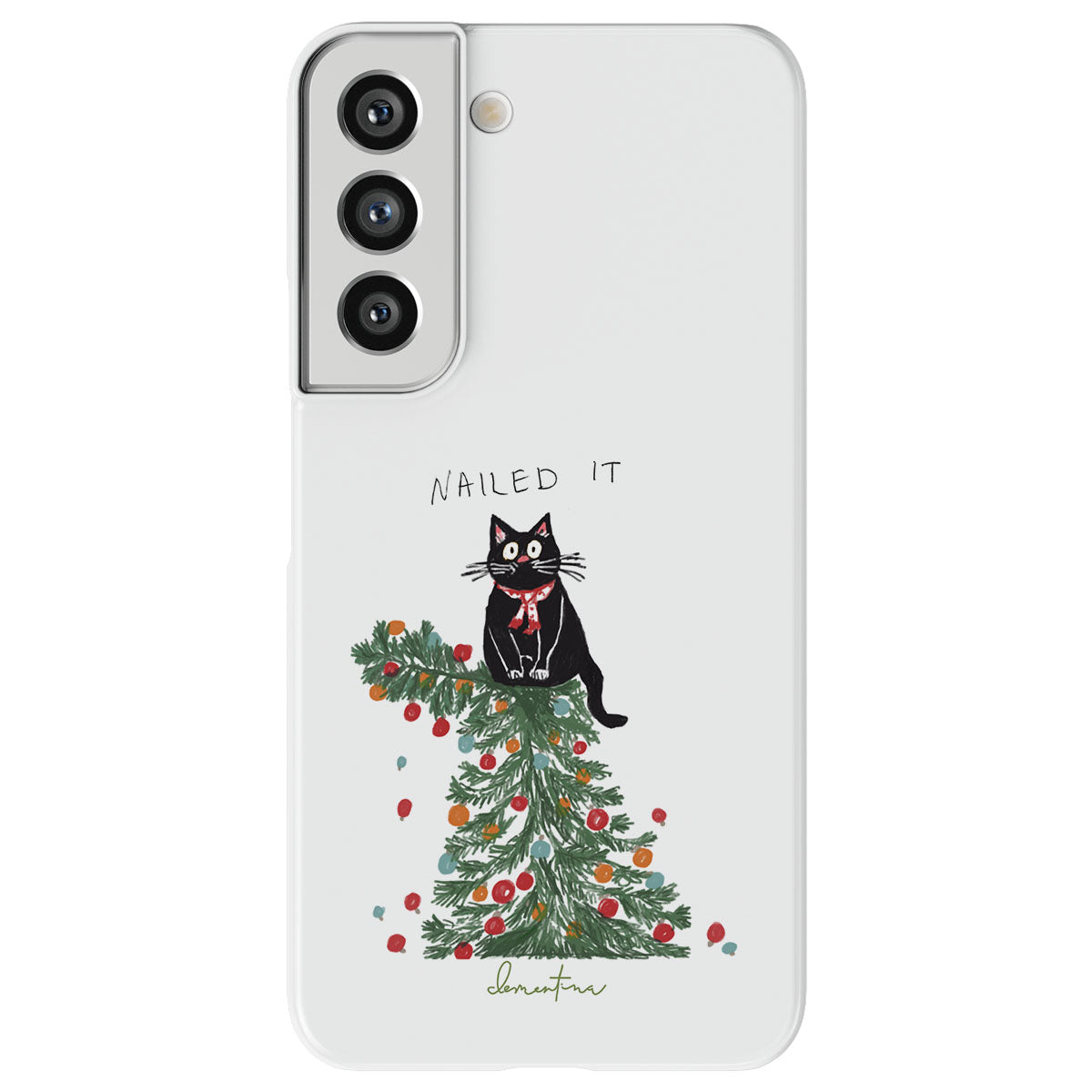 Cat Christmas Snap Case