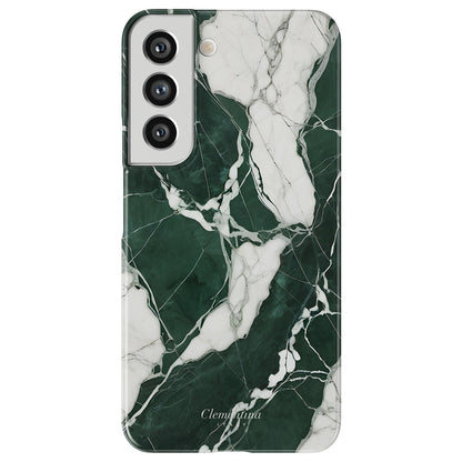 Green Marble Snap Case