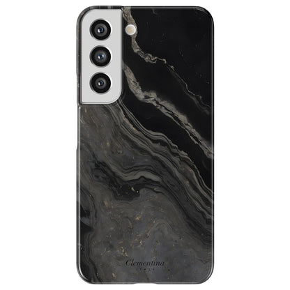 Black Marble Magnetic Tough Phone Case