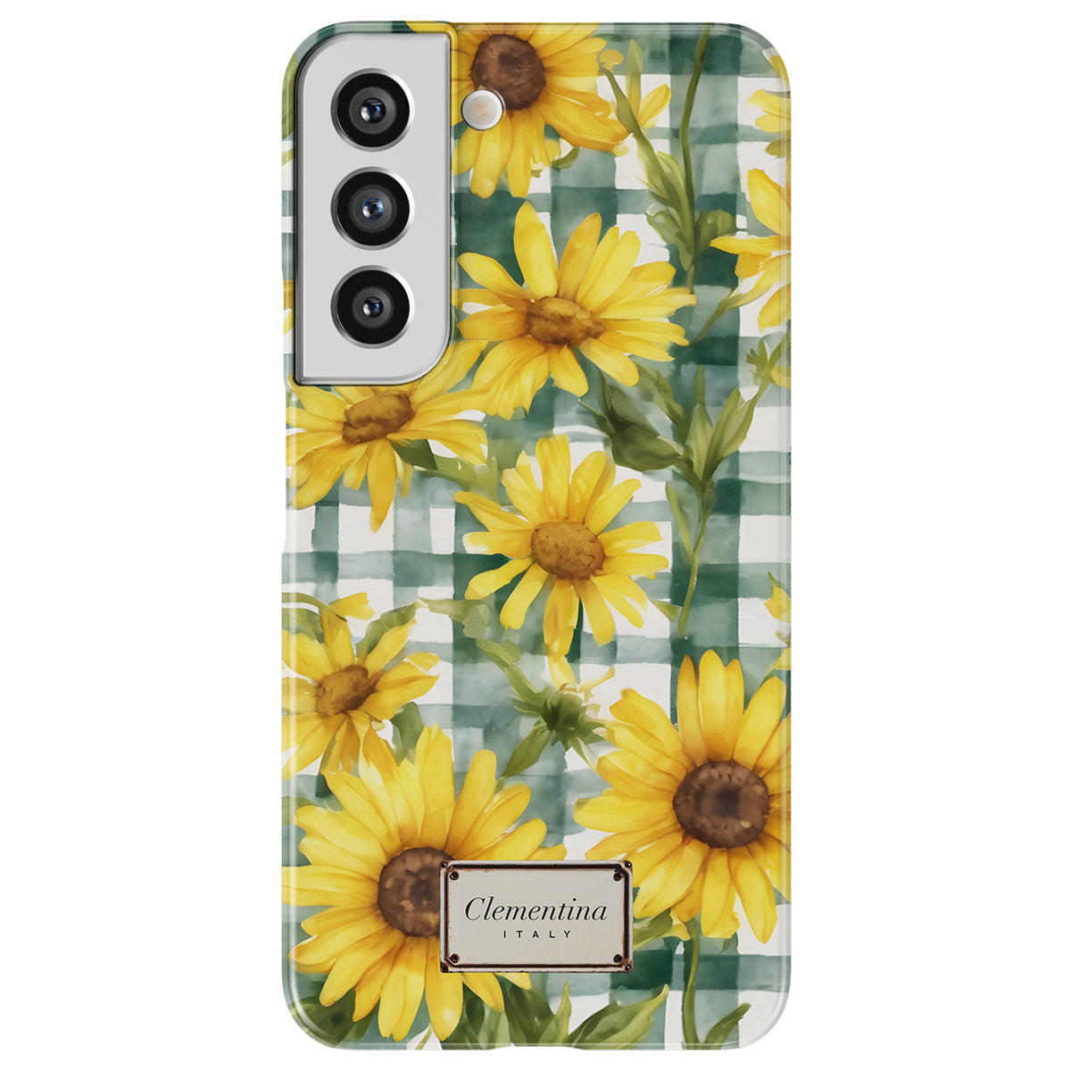 Gingham and Flowers Tough Case