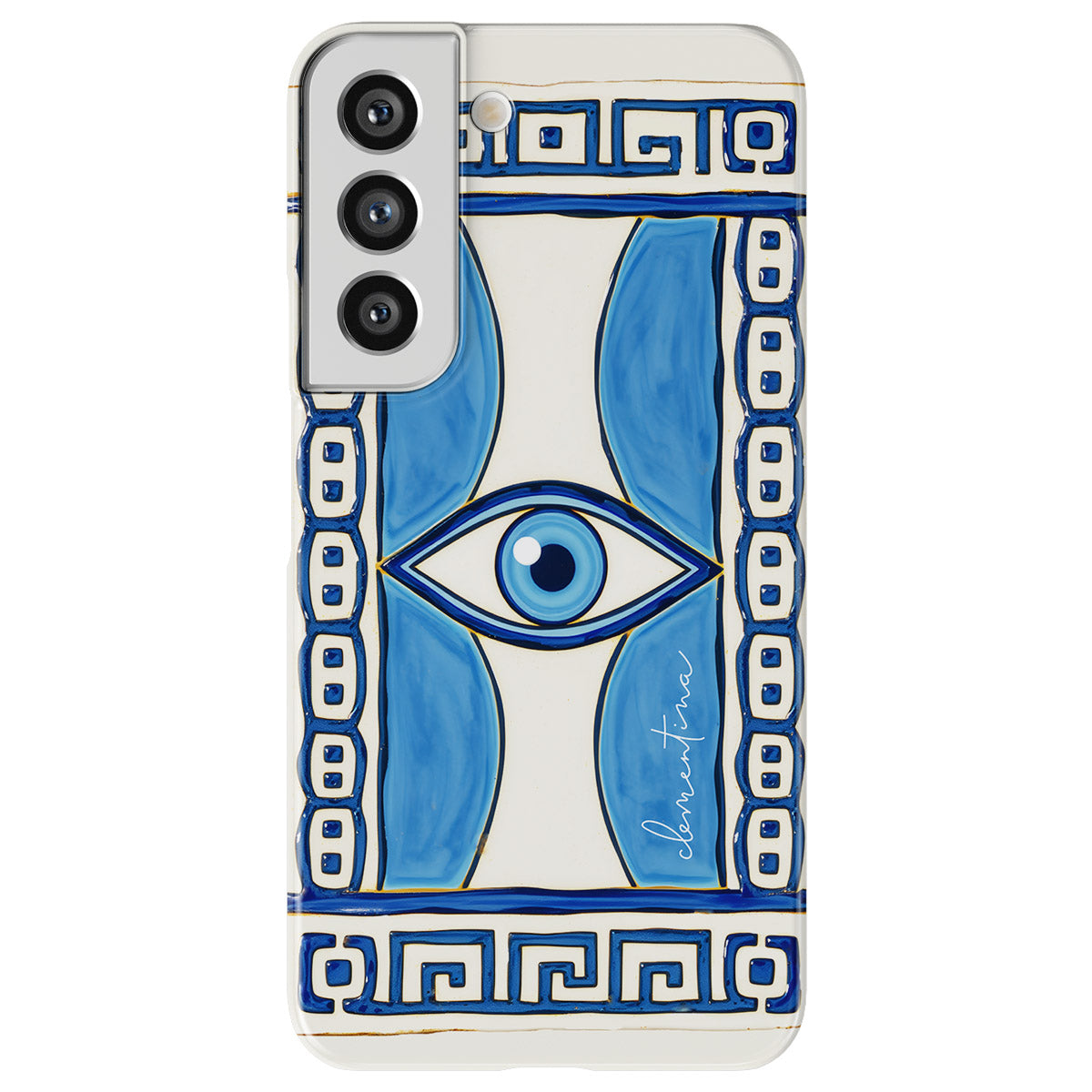 Greek Eye Snap Case