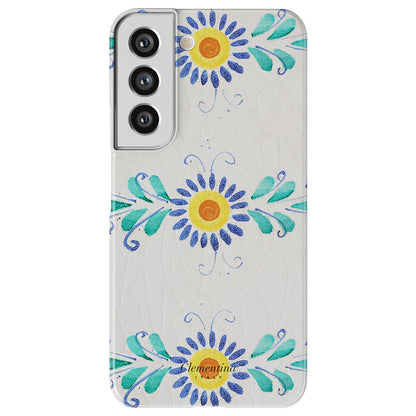 Majolica Flower Magnetic Tough Phone Case