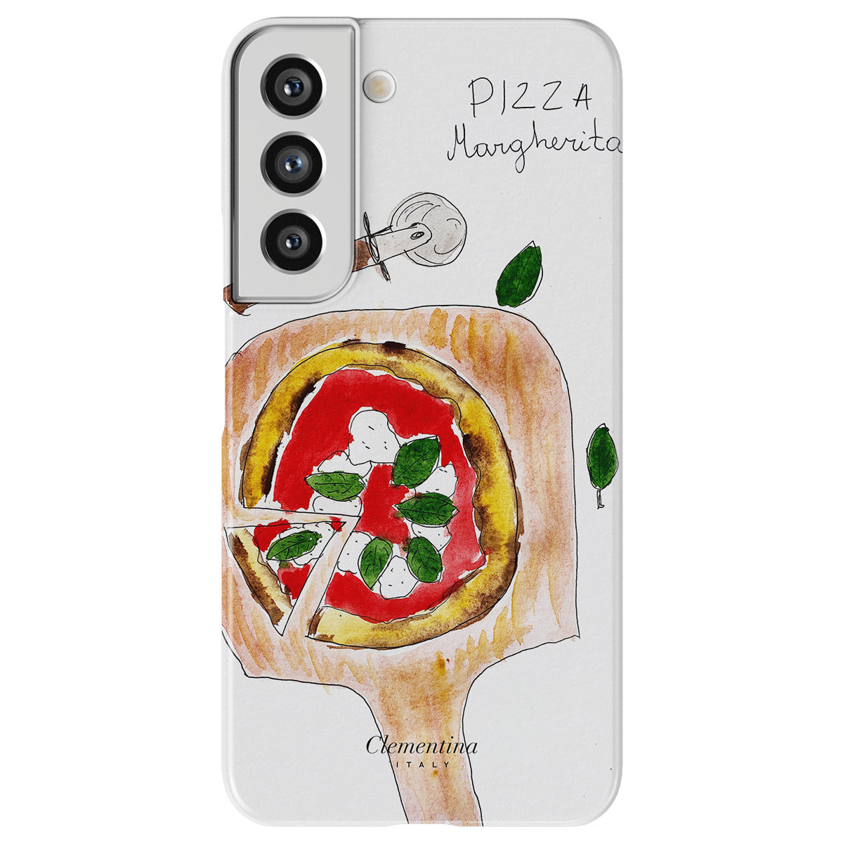 Pizza Margherita Magnetic Tough Phone Case