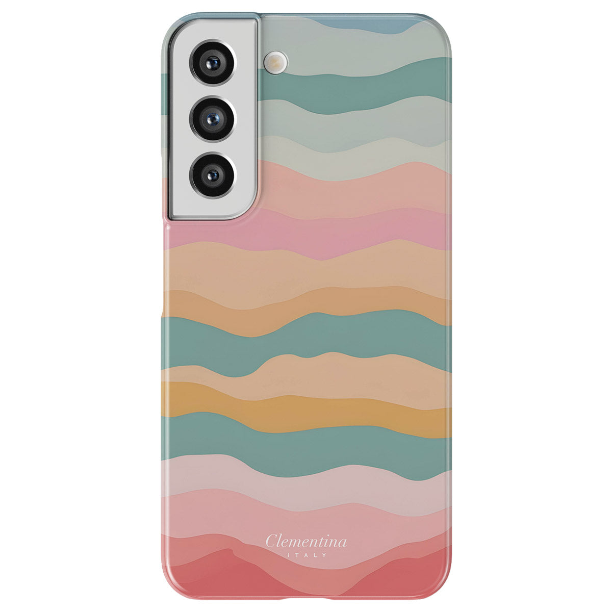 Rainbow Wave Magnetic Tough Phone Case