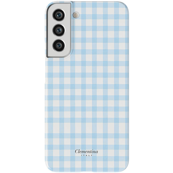 Baby Blue Gingham Tough Case