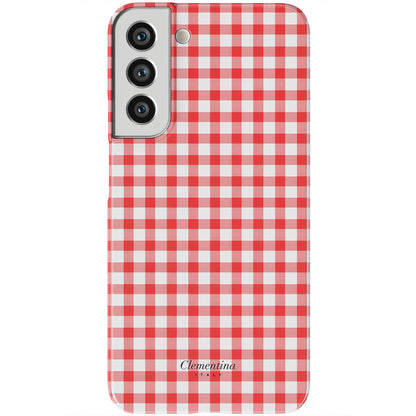 Red Gingham Magnetic Tough Phone Case