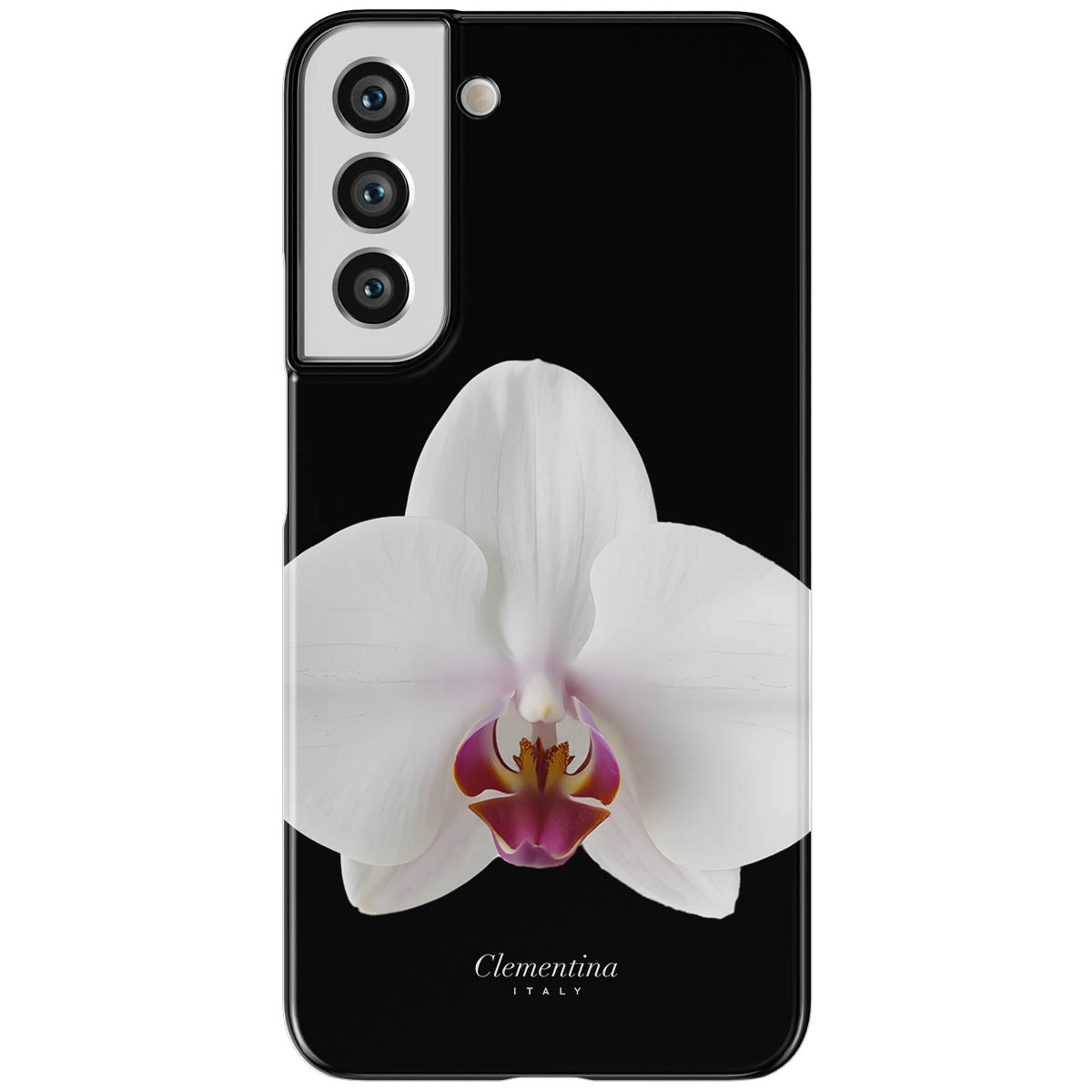 White Orchid Magnetic Tough Phone Case