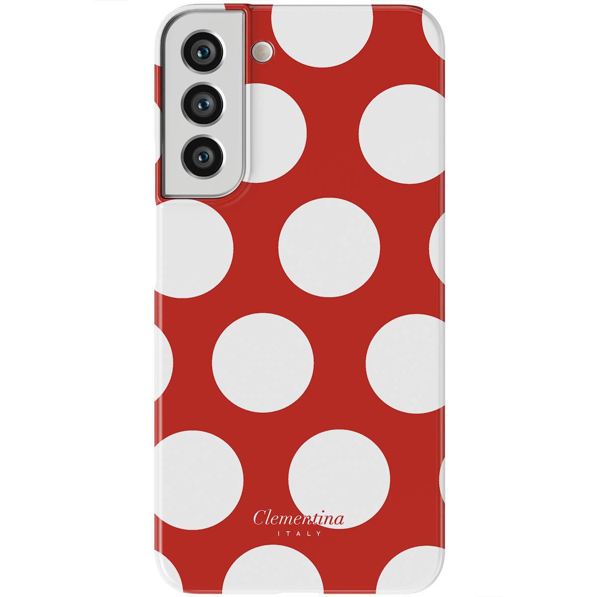 White Polka Dots Tough Case