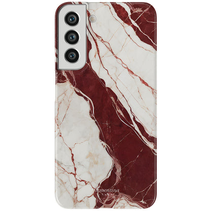 Burgundy Marble Magnetic Tough Phone Case