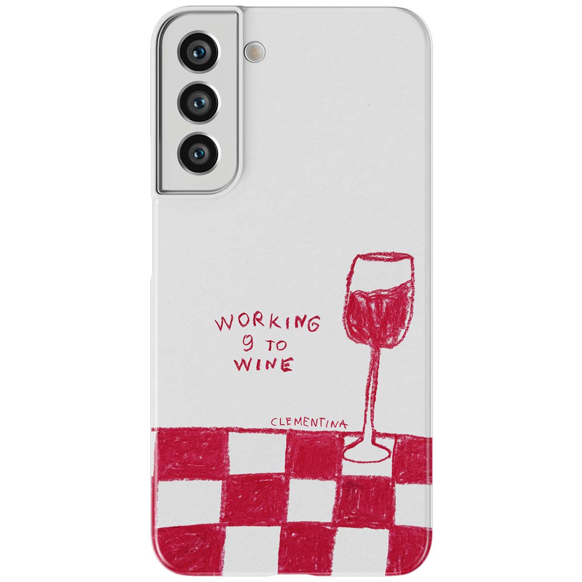 9 to Wine Snap Case