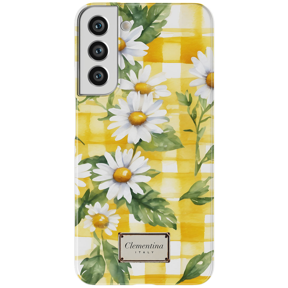 Gingham and Daisy Magnetic Tough Phone Case
