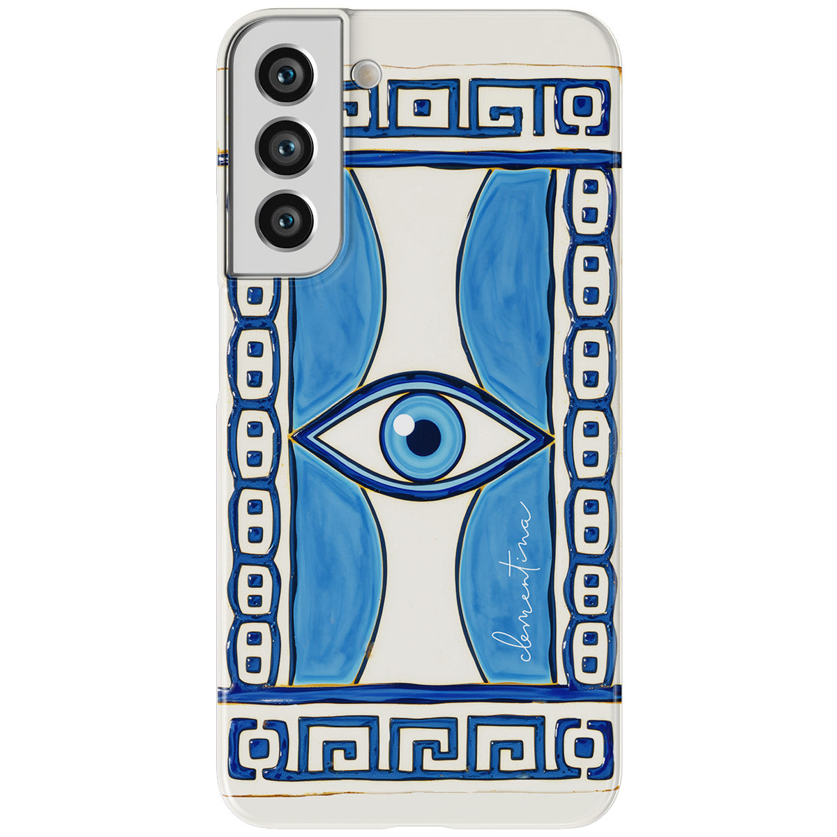 Greek Eye Snap Case