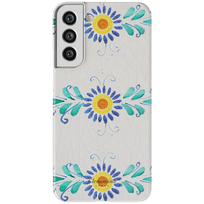 Majolica Flower Magnetic Tough Phone Case