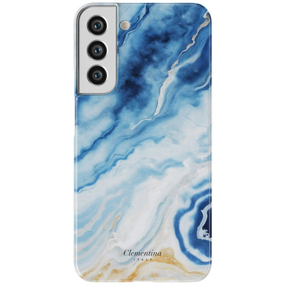 Marble Azzurro Snap Case