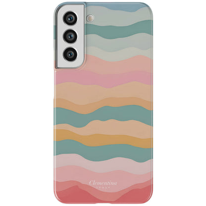 Rainbow Wave Magnetic Tough Phone Case