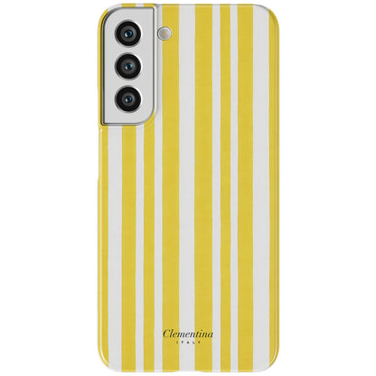 Yellow Stripes Snap Case